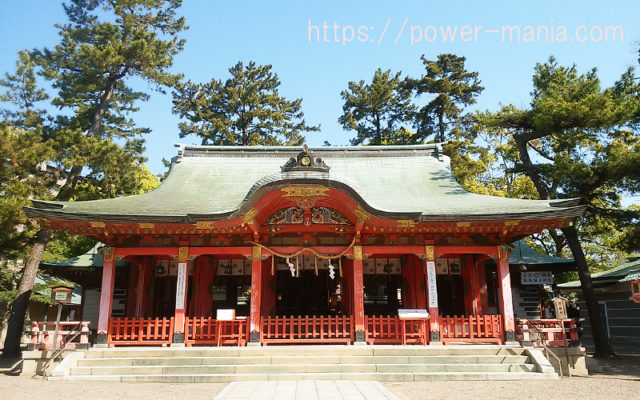 長田神社の社殿