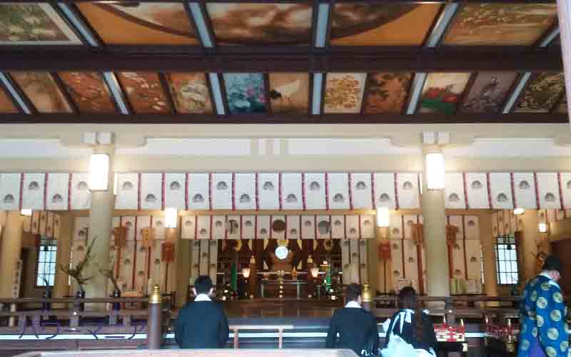 湊川神社・本殿お宮参り