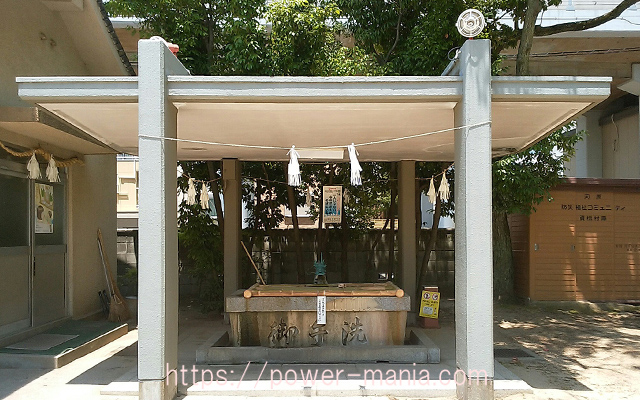 船寺神社の手水舎