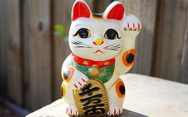 金運アップのイメージ・招き猫