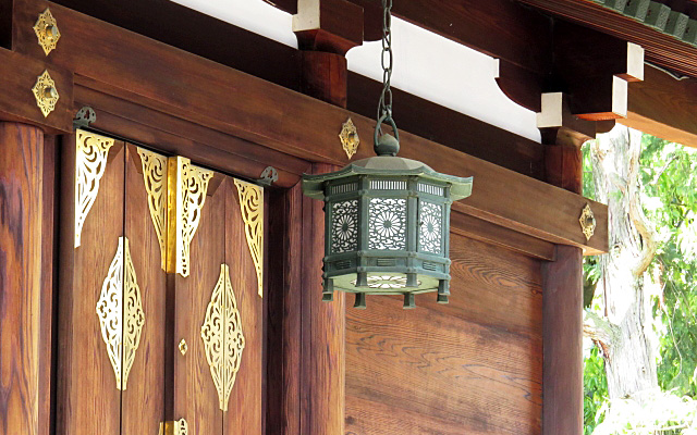 大将軍八神社の灯り