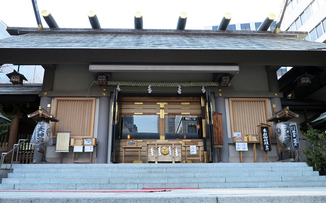 芝大神宮の拝殿