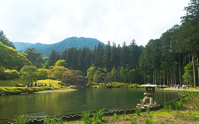 古峯神社の古峯園