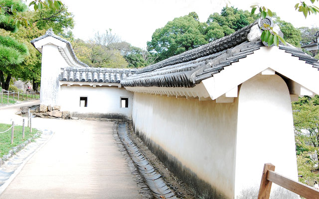 姫路城の城壁