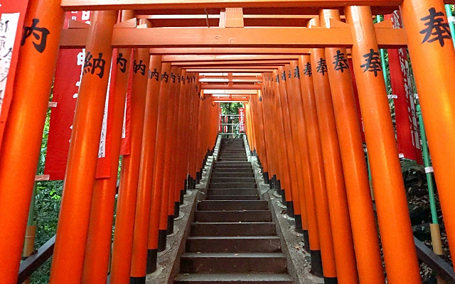 日枝神社の千本鳥居