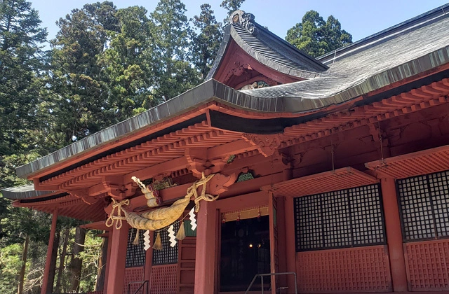 岩木山神社の拝殿